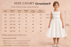 Geranium Elegant Satin Sleeveless Flower Girl Dress with Bow Sash - A-Line First Communion Princess Gown KD-261