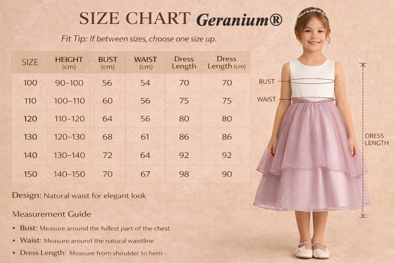 Geranium Elegant Two-Tone Flower Girl Dress: White Satin Sleeveless Bodice with Dusty Mauve Tiered Tulle Skirt & Detachable Oversized Bow KD-240