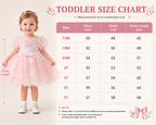 Geranium Sparkling Pink Sequined Flower Girl Dress with Puff Sleeves - Enchanted Butterfly Toddler Princess Gown for Birthdays & Weddings KD-367