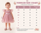 Geranium Elegant Toddler Girl Pink Pearl Tulle Princess Dress with Oversized Back Bow - Formal Birthday Party Gown KD-28