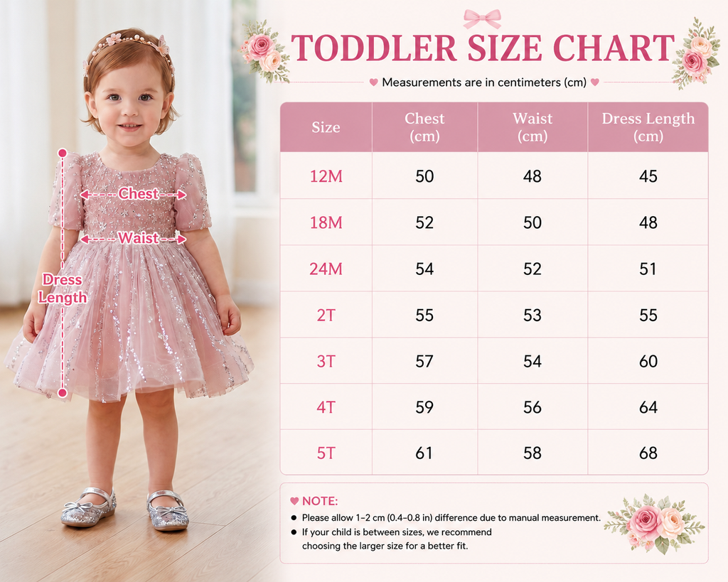 Geranium Sparkling Dusty Rose Sequin Toddler Party Dress - Heuloria Princess Tutu with Puff Sleeves KD-32