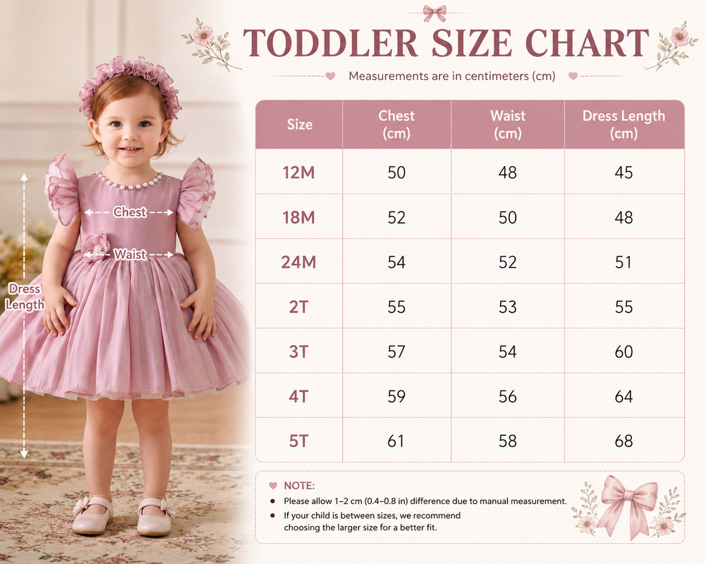 Geranium Toddler Girl Tulle Party Dress with Pearl Neckline and Ruffled Cap Sleeves - Perfect for Birthdays, Flower Girls, Formal Events KD-371