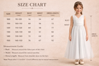 Geranium Elegant V-Neck Ruched Tulle Flower Girl Dress - Sleeveless Princess A-Line Gown for Weddings & Parties KD-225