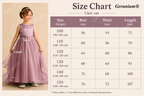 Geranium Dusty Rose Satin & Tulle Flower Girl Dress - Ruffled Tiered Train with Oversized Back Bow KD-190