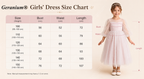 Geranium Girls Pink Pearl Tulle Princess Dress - Backless Party Gown with Oversized Bow & Puff Sleeves KD-293