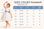Geranium Elegant White Tulle Flower Girl Dress with Dusty Blue Pleated Sash & Oversized Back Bow KD-218