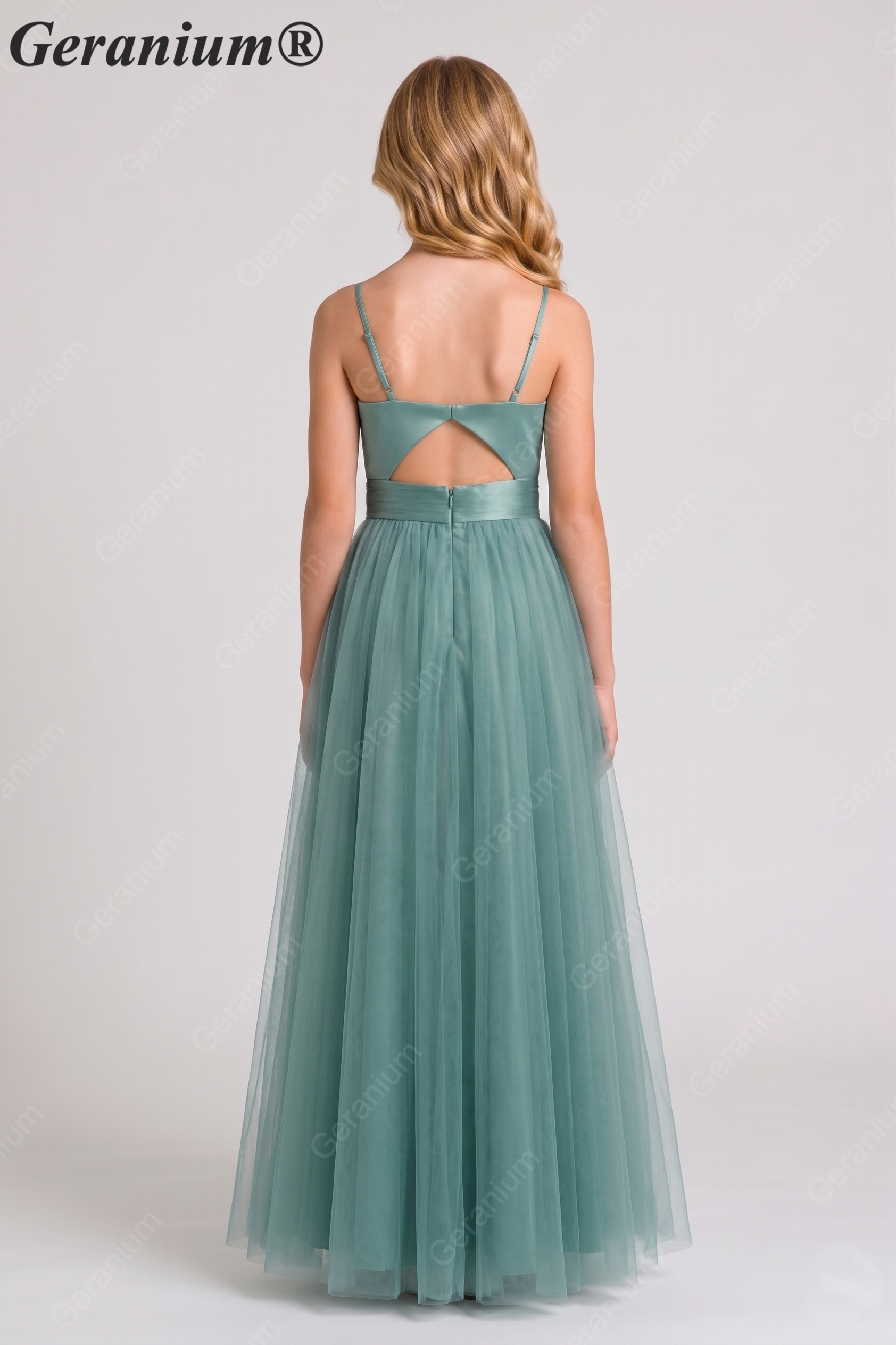 Sage Green Junior Bridesmaid Dress