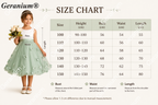 Geranium Sage Green 3D Floral Applique Flower Girl Dress - Satin & Tulle Tulle Princess Party Gown with Bow KD-192